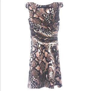 Ralph Lauren Python Print Dress